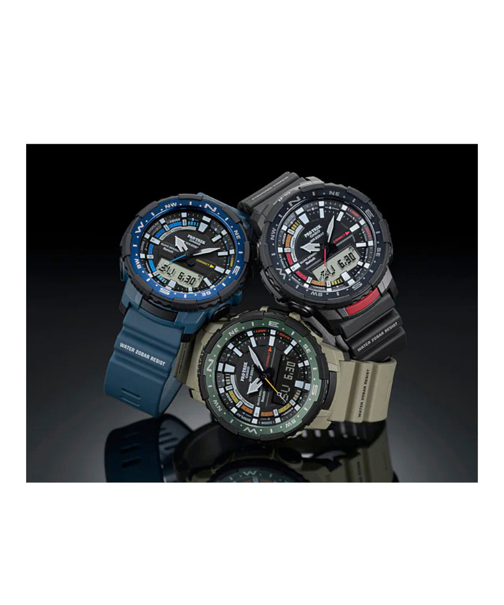 RELOJ PARA HOMBRE CASIO PROTREK PRT-B70-5DR -CAFÉ