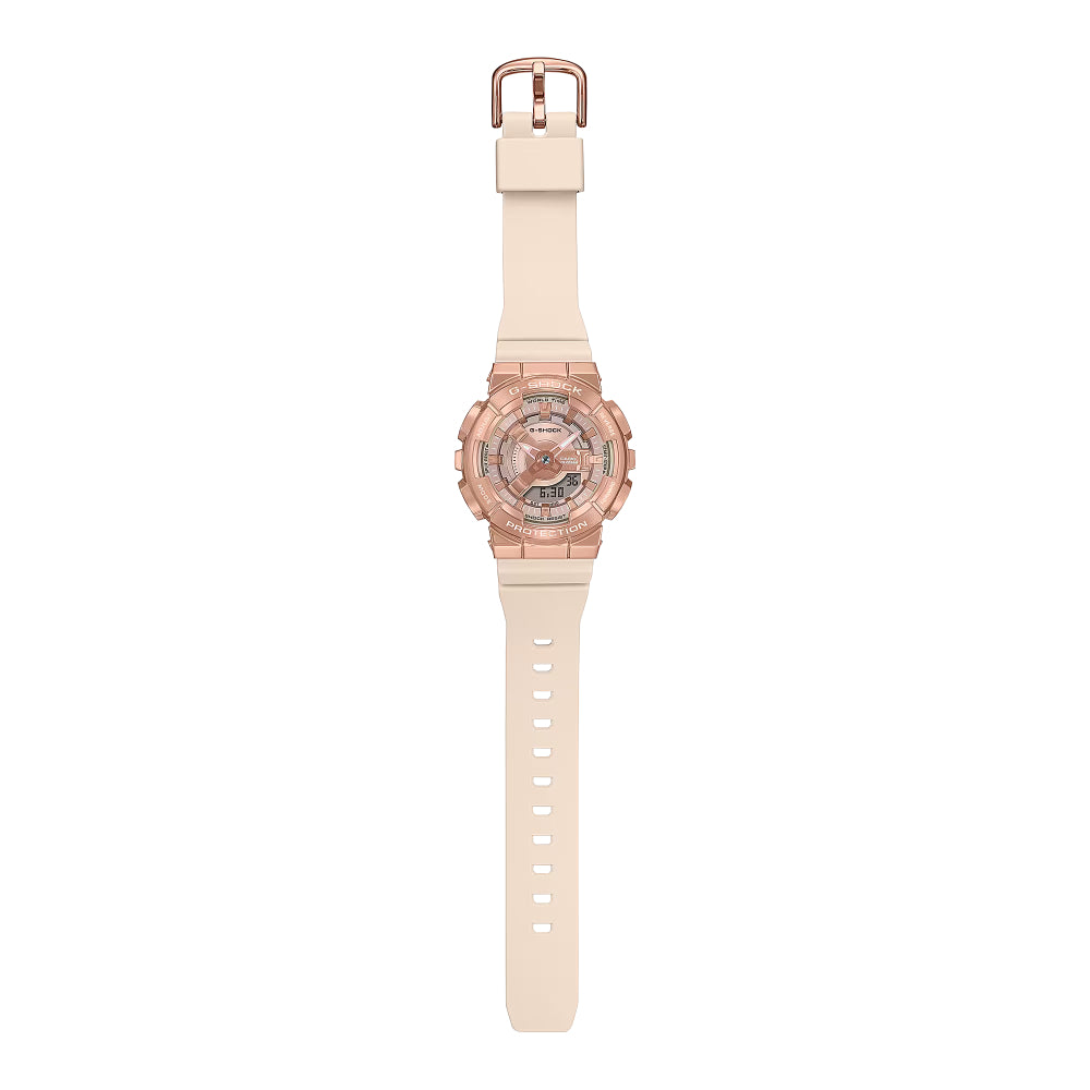 RELOJ ANÁLOGO DIGITAL PARA MUJER CASIO G-SHOCK GM-S110PG-4ADR - ROSADO