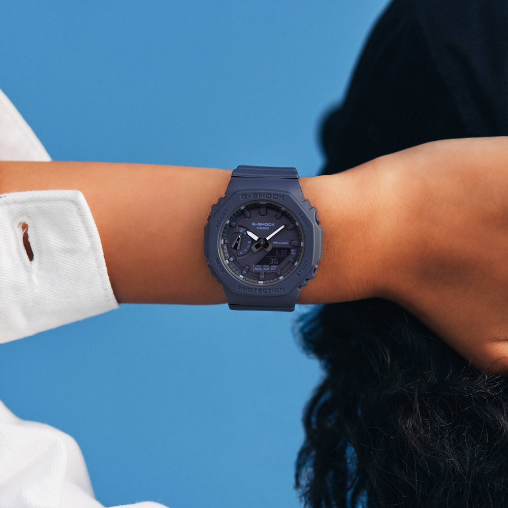 RELOJ ANÁLOGO DIGITAL PARA MUJER CASIO G-SHOCK GMA-S2100BA-2A1DR - AZUL