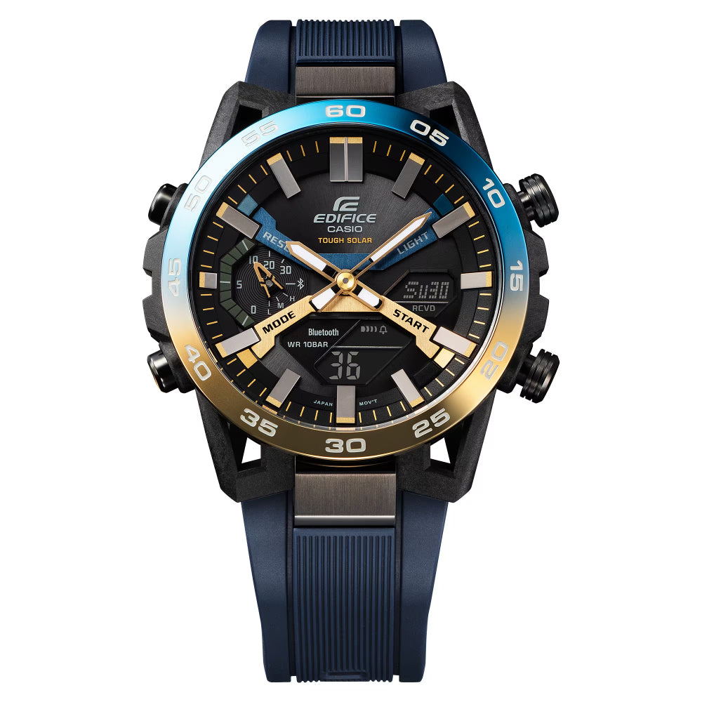 RELOJ ANALÓGICO-DIGITAL PARA HOMBRE CASIO EDIFICE ECB-2000NP-1ADF - AZUL