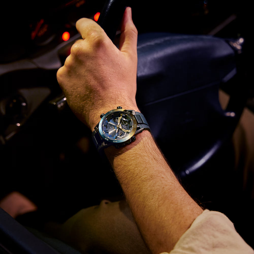 RELOJ ANALÓGICO-DIGITAL PARA HOMBRE CASIO EDIFICE ECB-2000NP-1ADF - AZUL