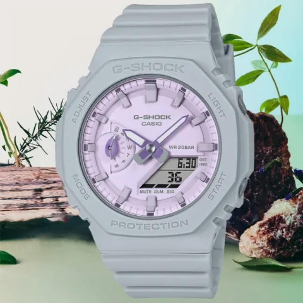 RELOJ ANÁLOGO DIGITAL PARA MUJER CASIO G-SHOCK GMA-S2100NC-8ADR - GRIS