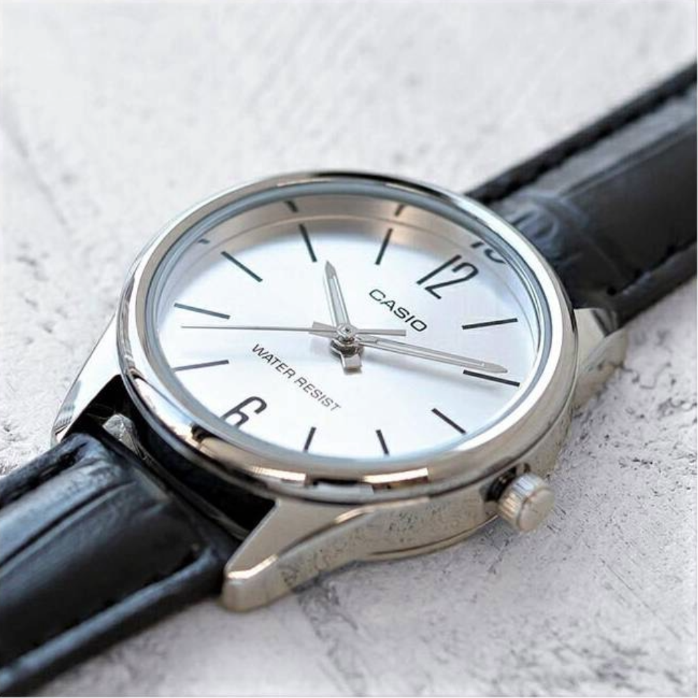 RELOJ PARA MUJER CASIO LTP-V005L-7BUDF -BLANCO