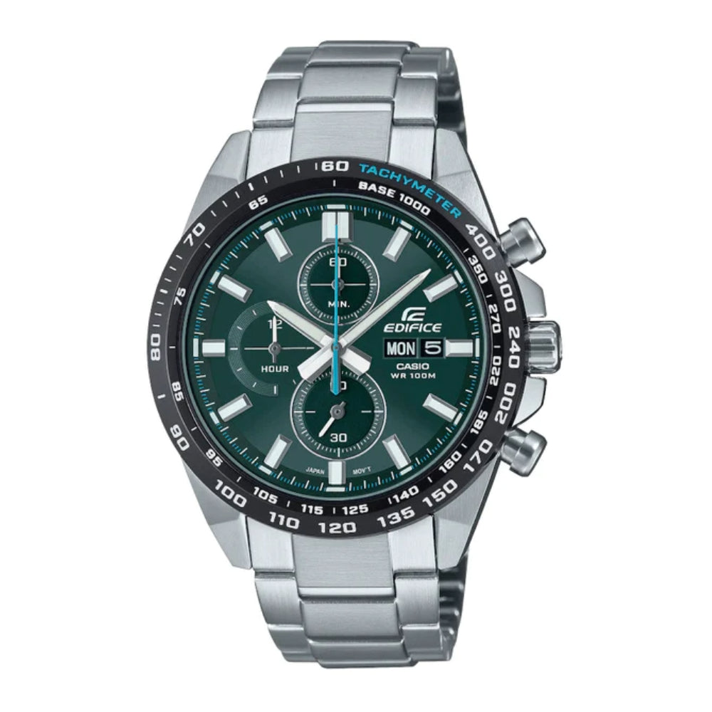 RELOJ ANALÓGICO PARA HOMBRE CASIO EDIFICE EFR-574DB-3AVUDF - PLATEADO