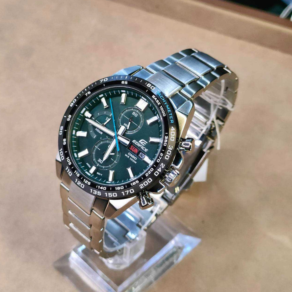 RELOJ ANALÓGICO PARA HOMBRE CASIO EDIFICE EFR-574DB-3AVUDF - PLATEADO