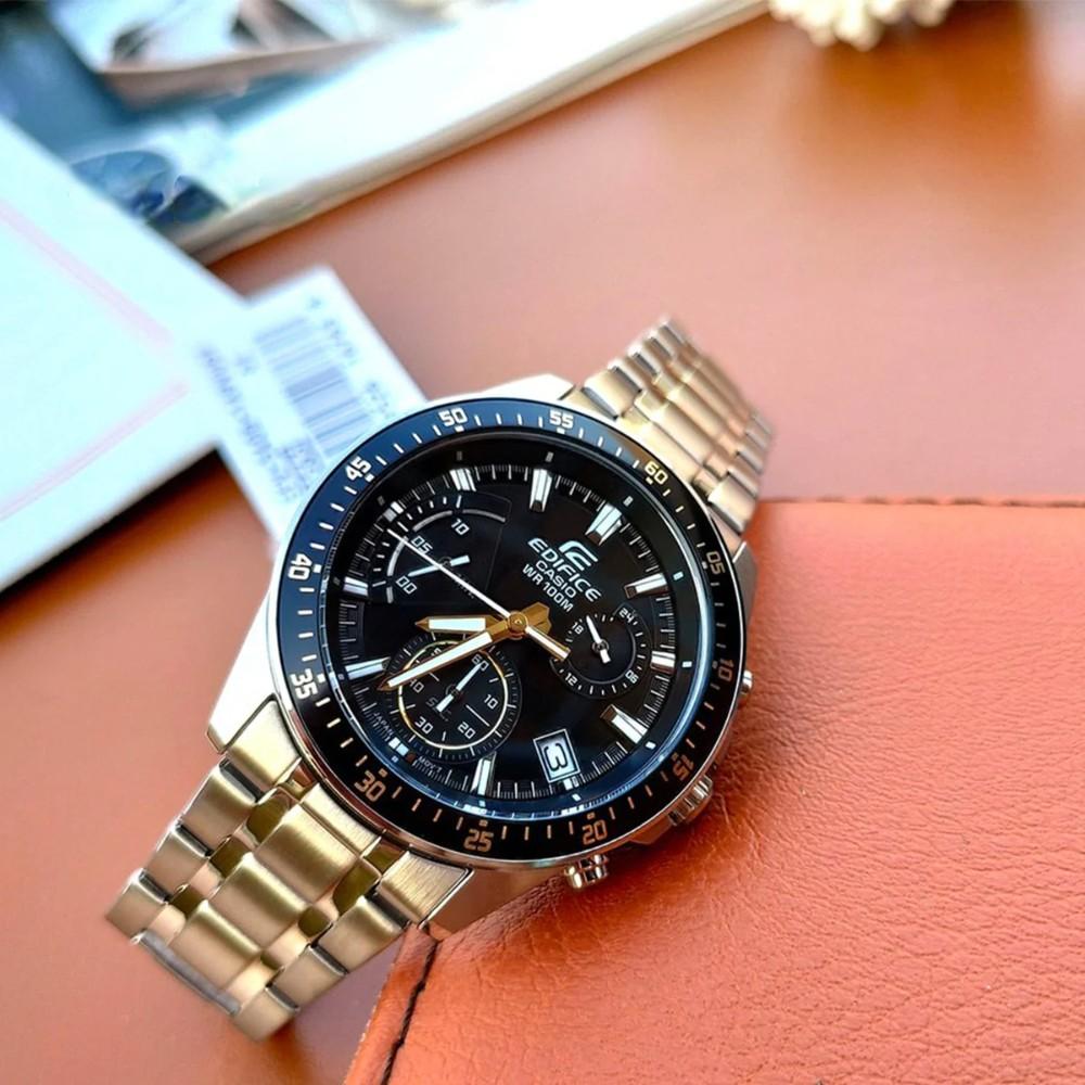 RELOJ ANALÓGICO PARA HOMBRE CASIO EDIFICE EFV-540D-1A9VUDF - PLATEADO