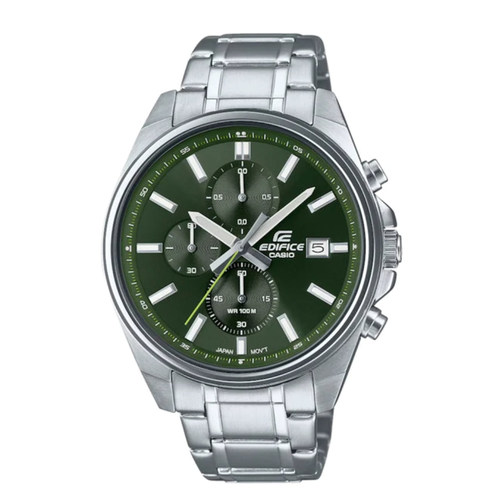 RELOJ ANALÓGICO PARA HOMBRE CASIO EDIFICE EFV-610D-3CVUDF - PLATEADO