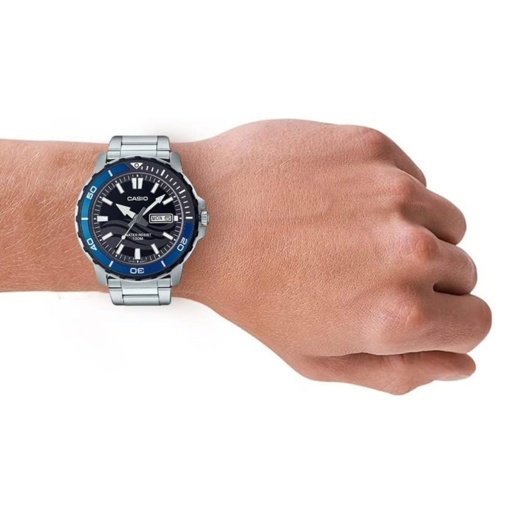 RELOJ PARA HOMBRE CASIO MTD-125D-2A1VDF