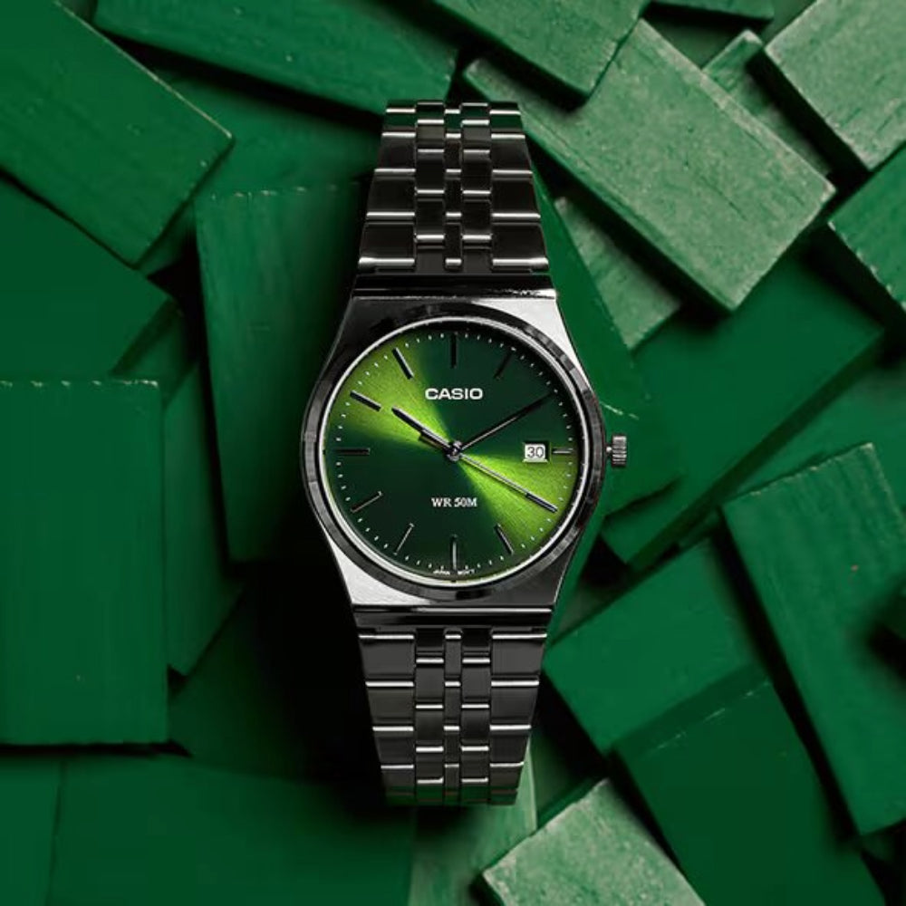RELOJ PARA HOMBRE CASIO MTP-B145D-3AVDF -VERDE