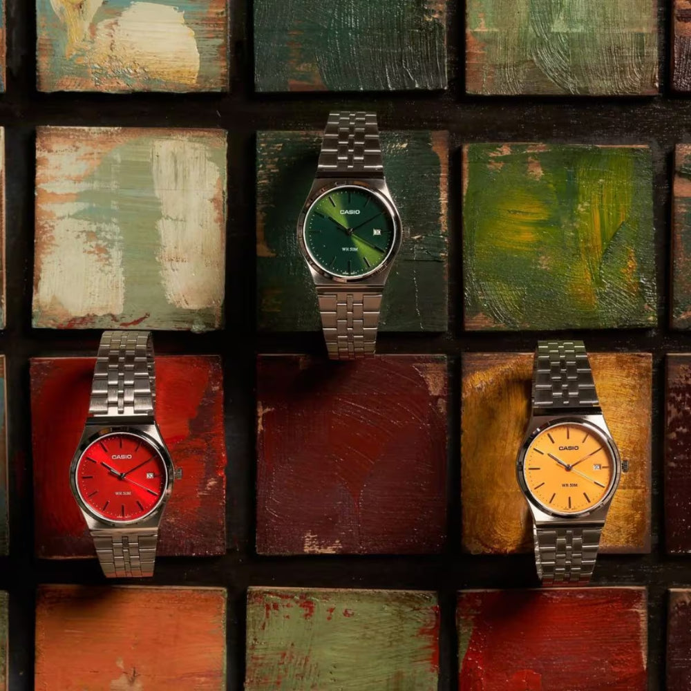 RELOJ PARA HOMBRE CASIO MTP-B145D-3AVDF -VERDE
