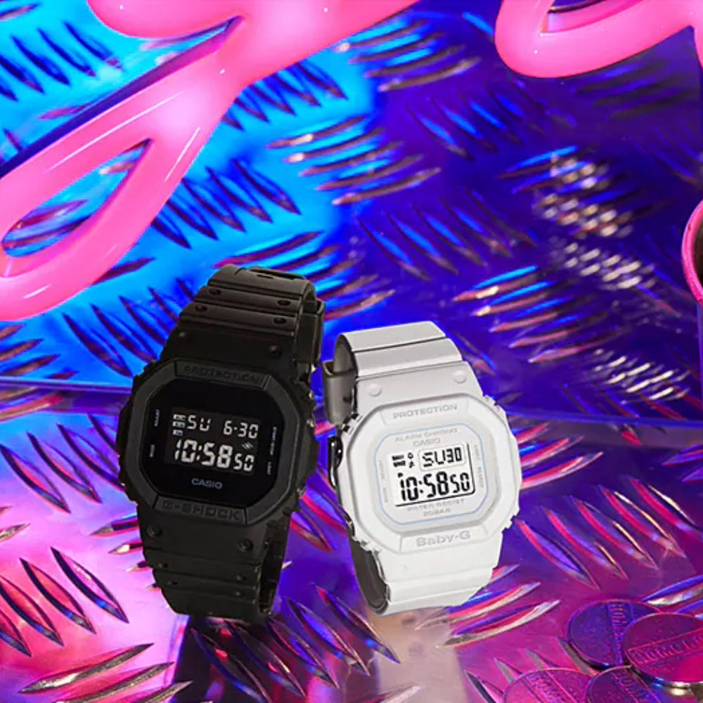 RELOJ DIGITAL PARA HOMBRE CASIO G-SHOCK DW-5600BB-1DR - NEGRO