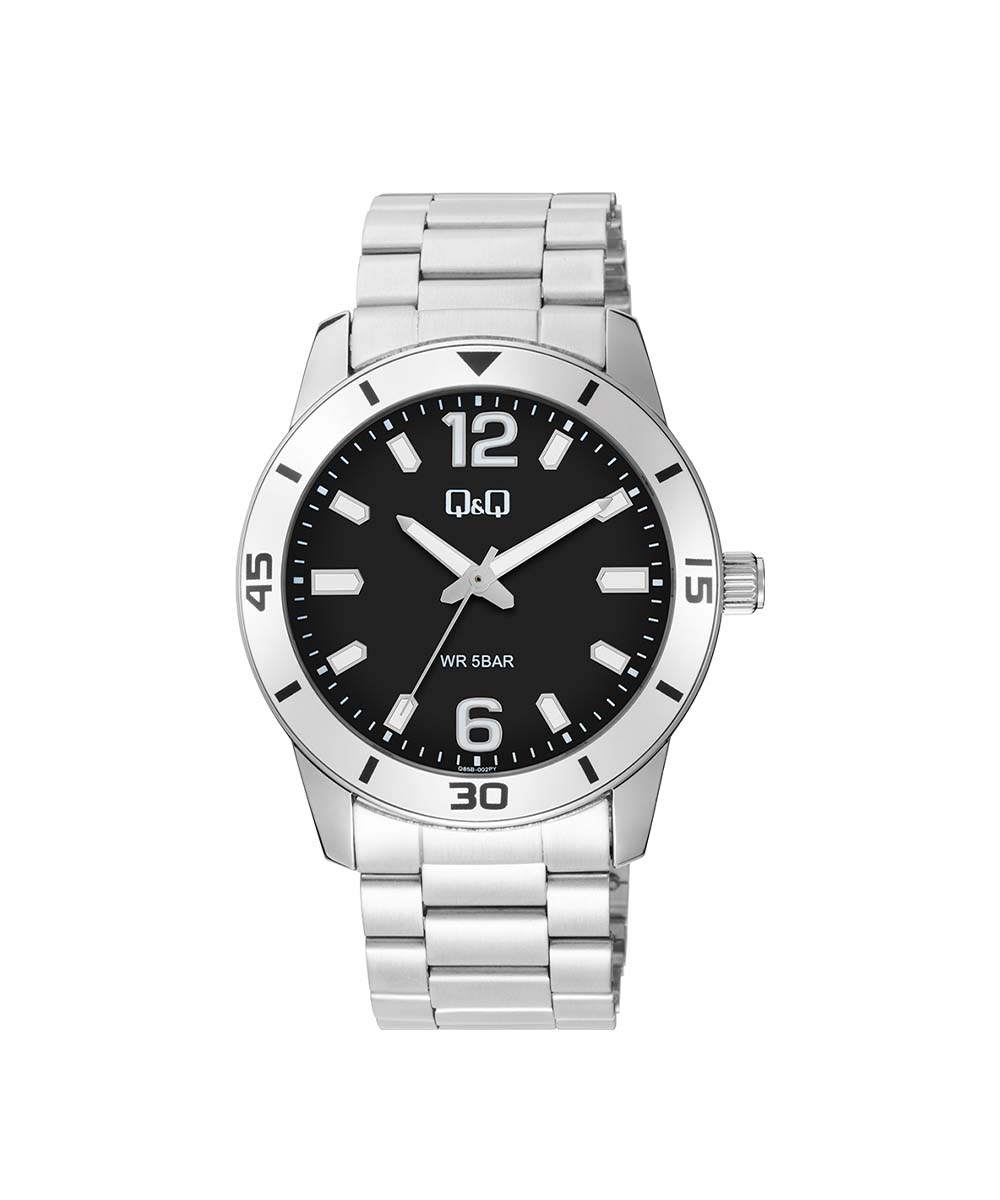 Q85B-002PY RELOJ PARA HOMBRE Q&Q - NEGRO
