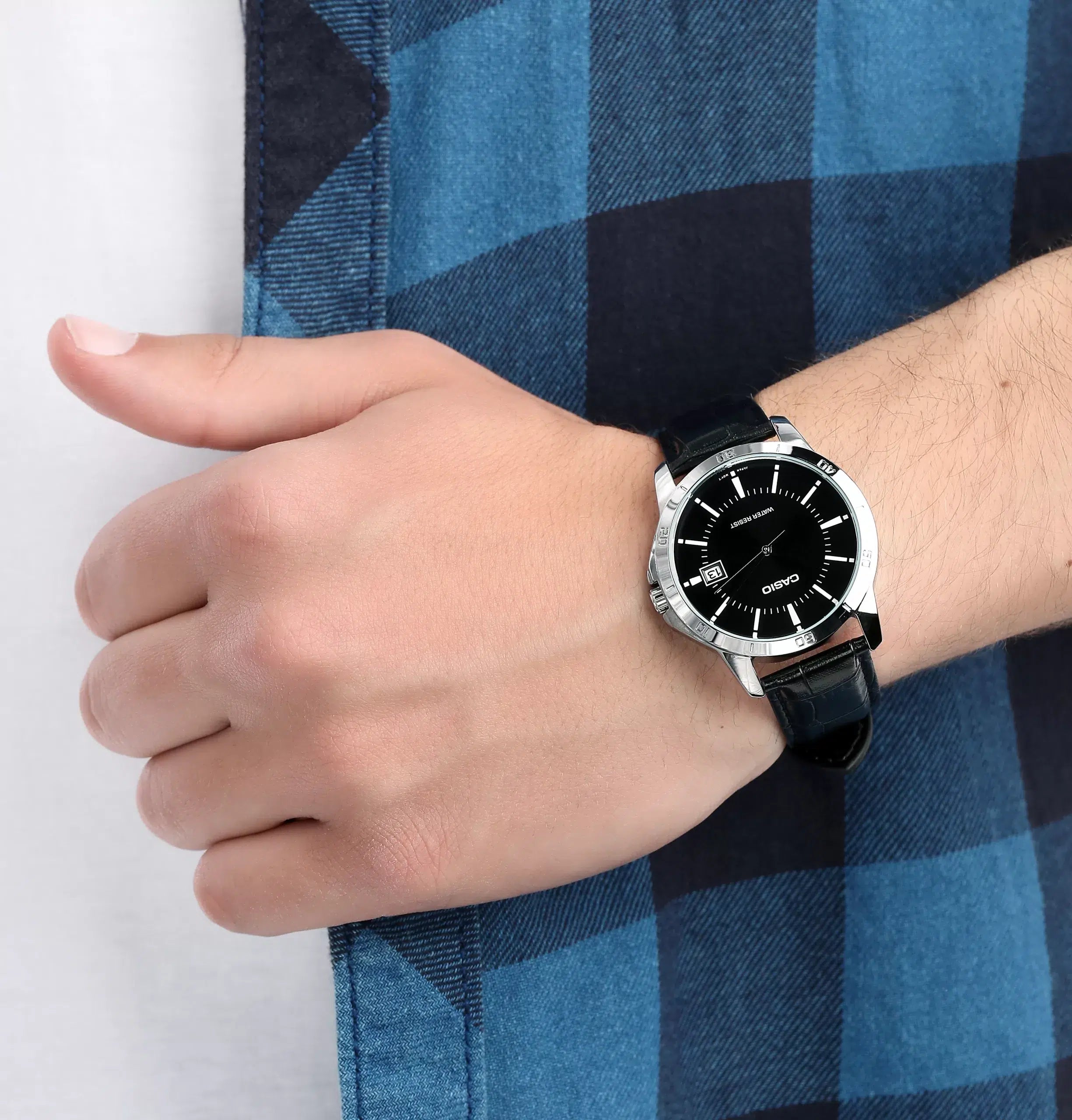 RELOJ PARA HOMBRE CASIO MTP-V004L-1AUDF -NEGRO