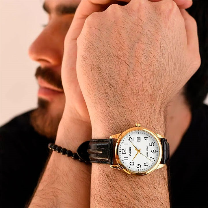 RELOJ PARA HOMBRE CASIO MTP-V002GL-7B2UDF -BLANCO