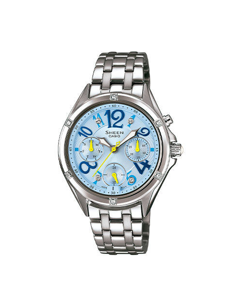 RELOJ PARA MUJER CASIO SHEEN SHE-3031D-2AUDR -AZUL