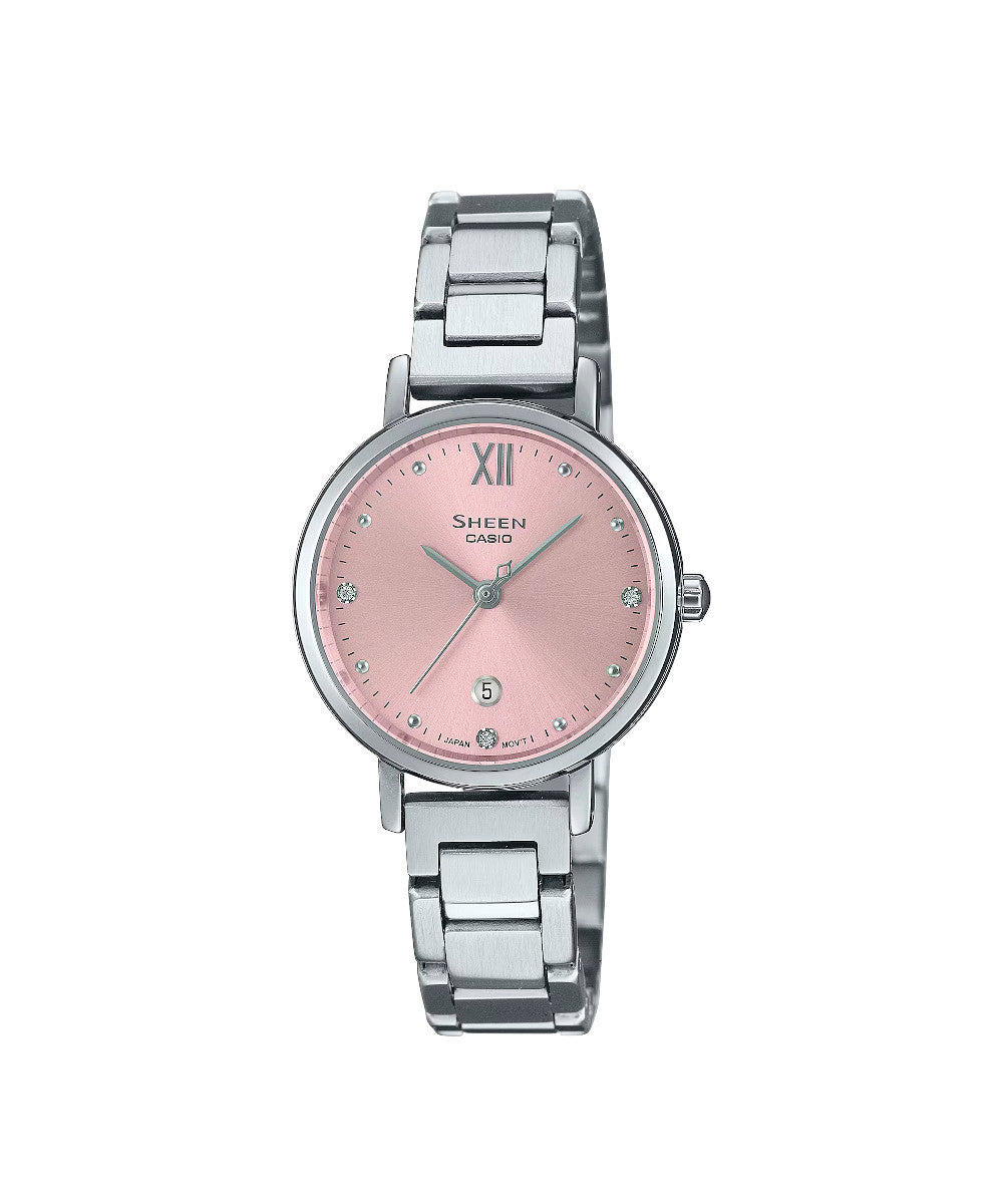 RELOJ PARA MUJER CASIO SHEEN SHE-4540D-4AUDF -ROSADO