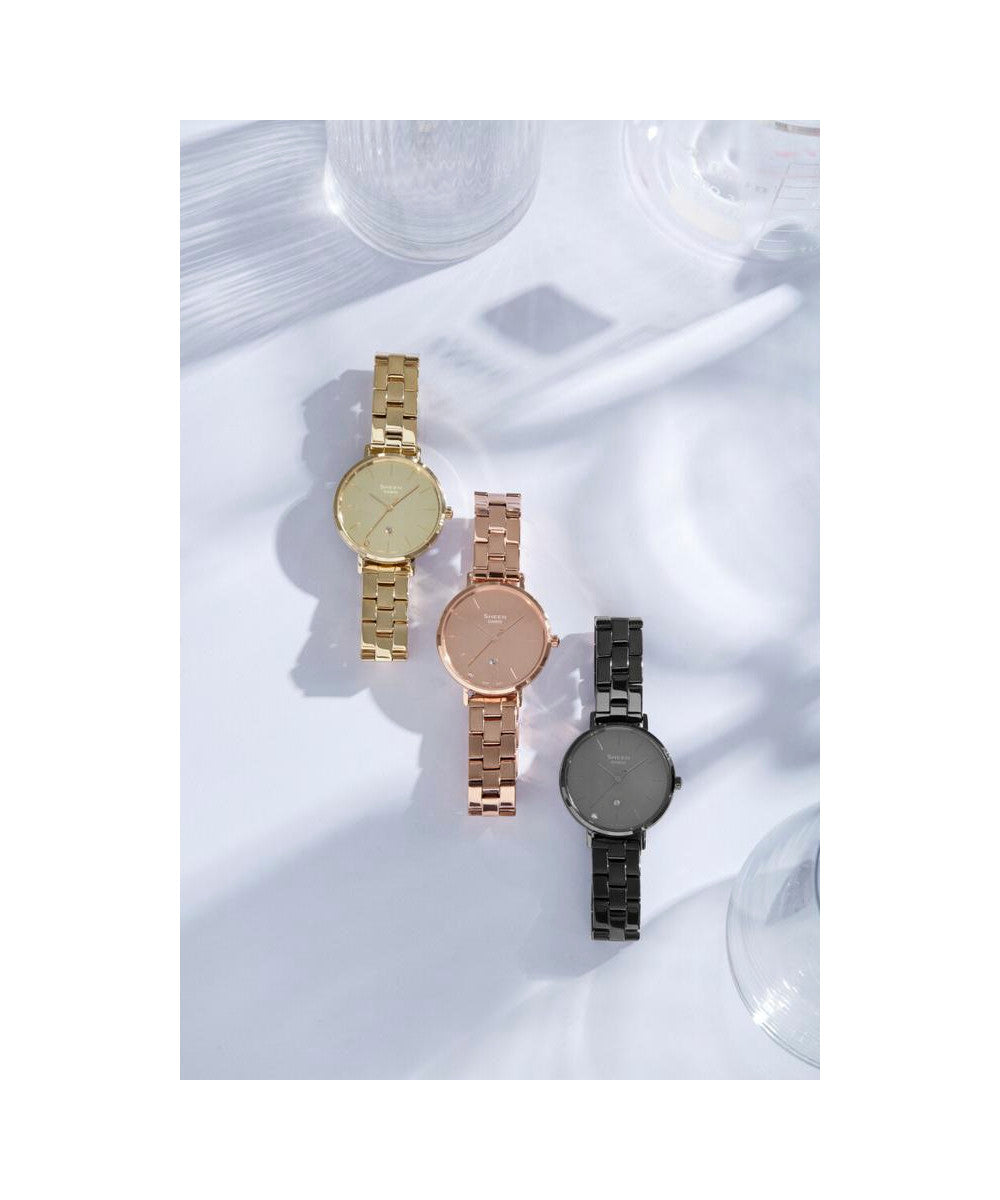 RELOJ PARA MUJER CASIO SHEEN SHE-4544G-9AUDF -DORADO
