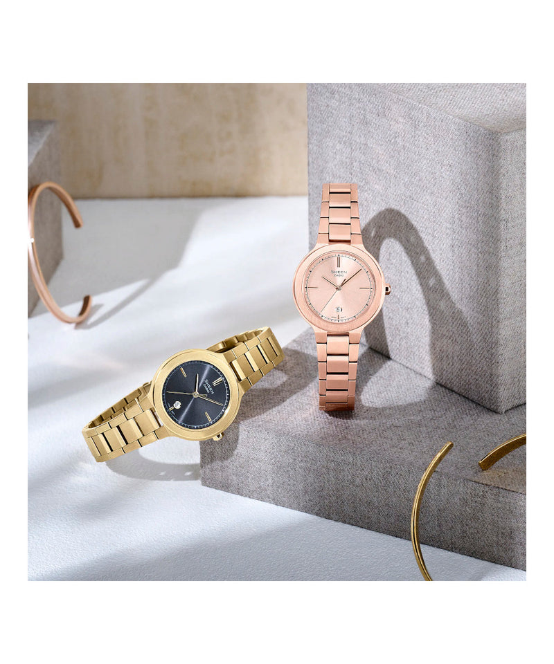 RELOJ CASIO SHEEN PARA MUJER SHE-4559G-8AUDF
