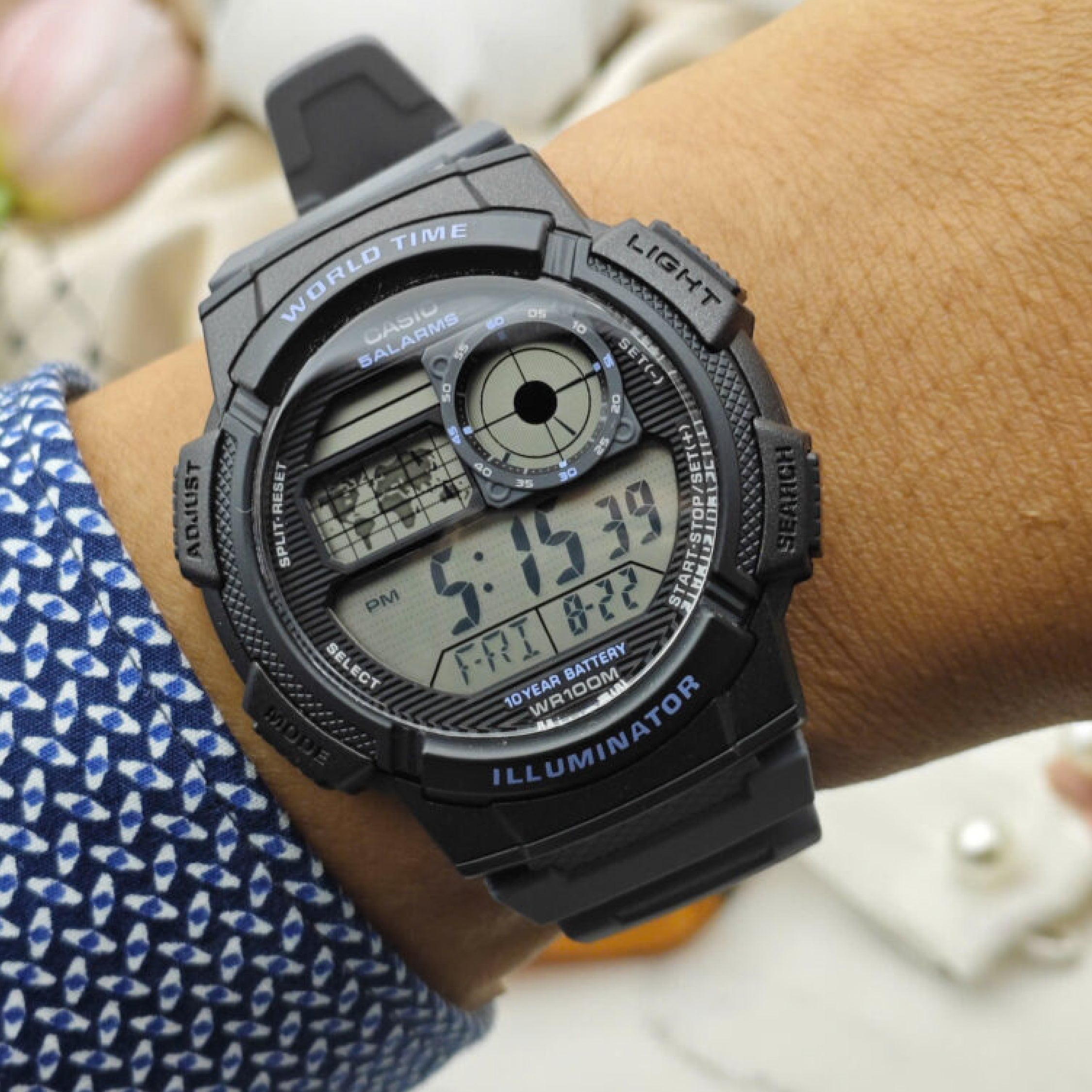 RELOJ PARA HOMBRE CASIO AE-1000W-8AVDF - GRIS