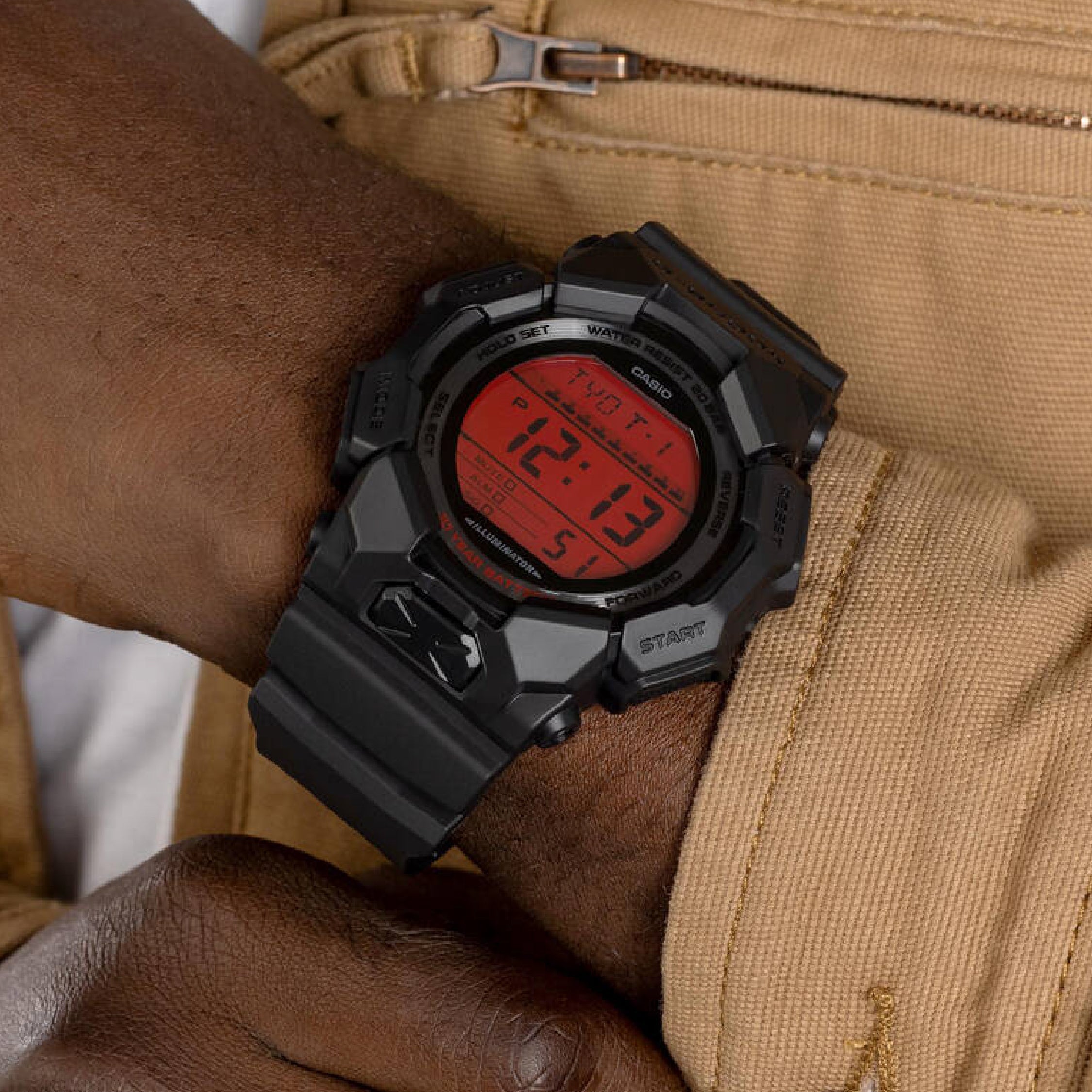 RELOJ CASIO G-SHOCK GD-010BBR-1DR - NEGRO