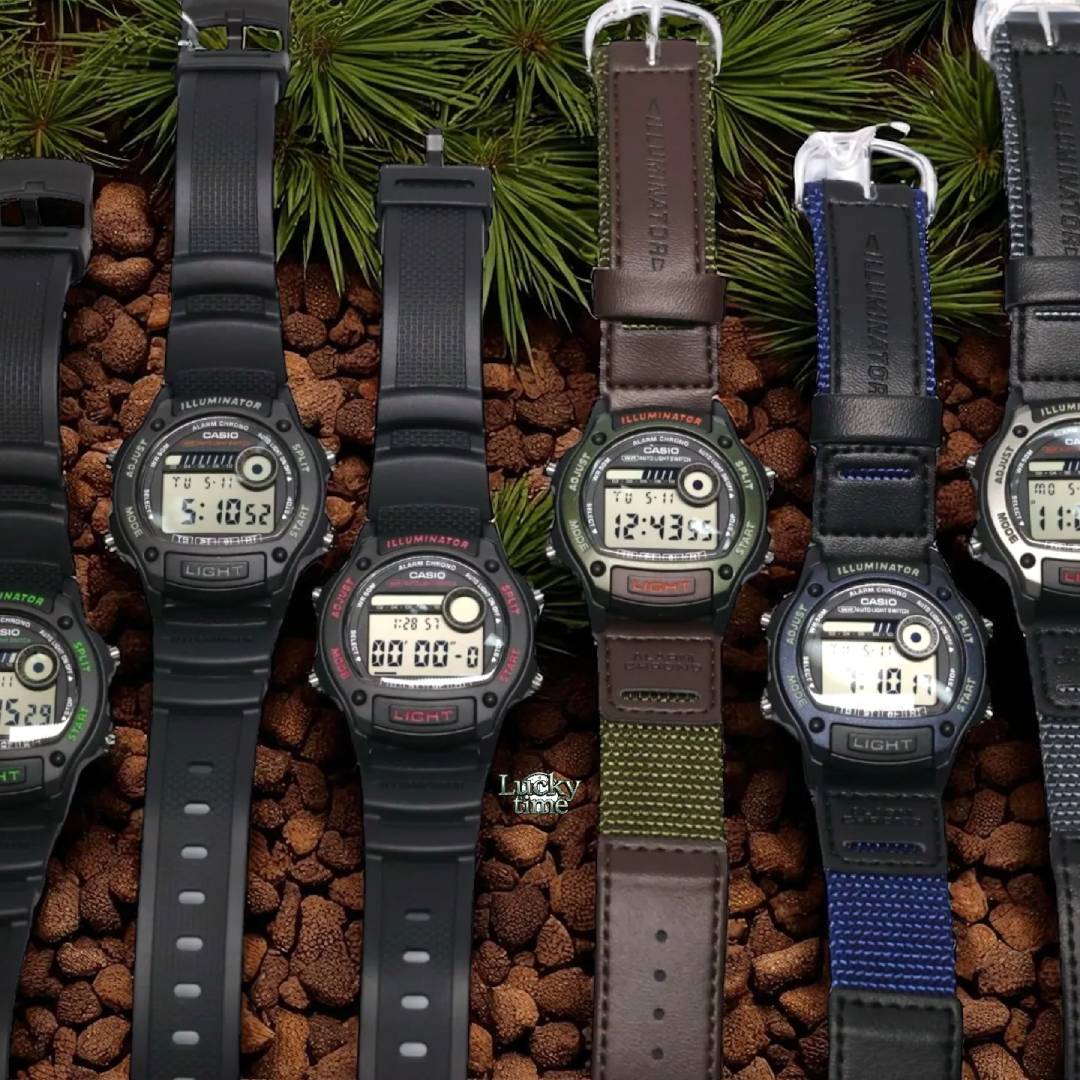 RELOJ CASIO W-220HF-3AVDF -VERDE