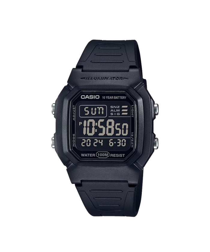 RELOJ PARA HOMBRE CASIO W-800H-1BVDF