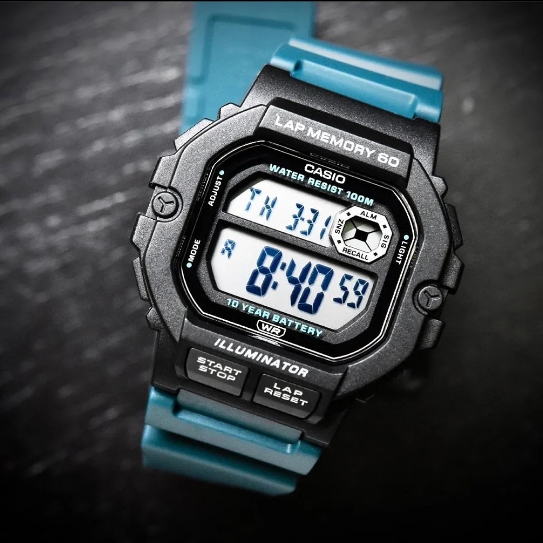 RELOJ PARA HOMBRE CASIO WS-1400H-3AVDF -AZUL