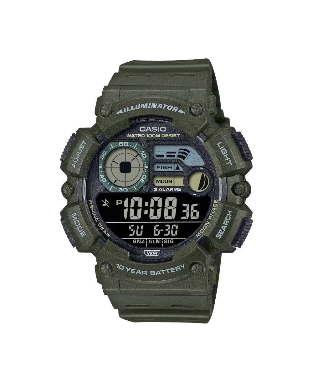 RELOJ PARA HOMBRE CASIO WS-1500H-3BVDF -VERDE