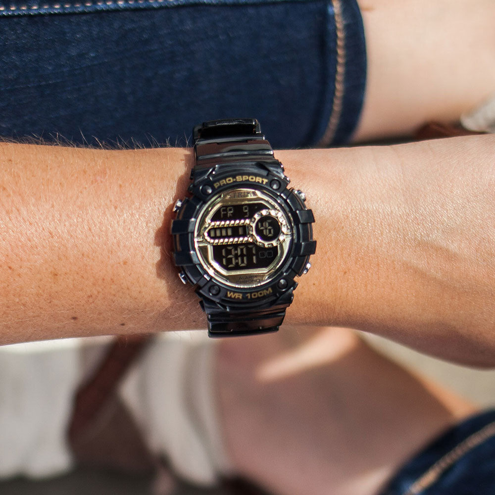 Reloj STRIKE YP-12573-05 BLACK/GO