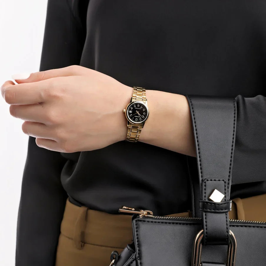 RELOJ PARA MUJER CASIO LTP-V002G-1BUDF -NEGRO