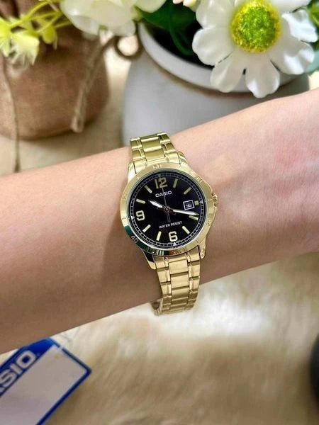 RELOJ PARA MUJER CASIO LTP-V004G-1BUDF -DORADO