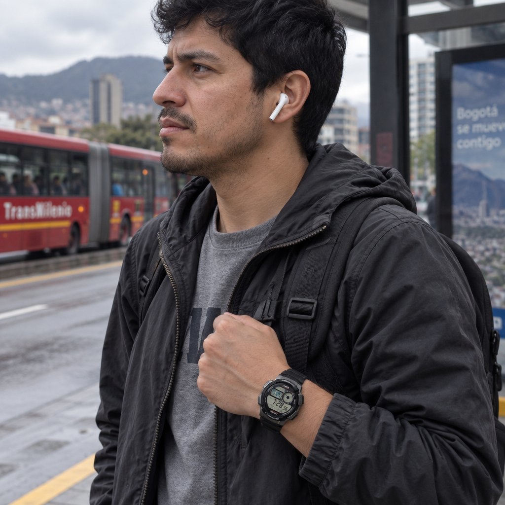 AE-1000W-1BVDF en un trayecto urbano