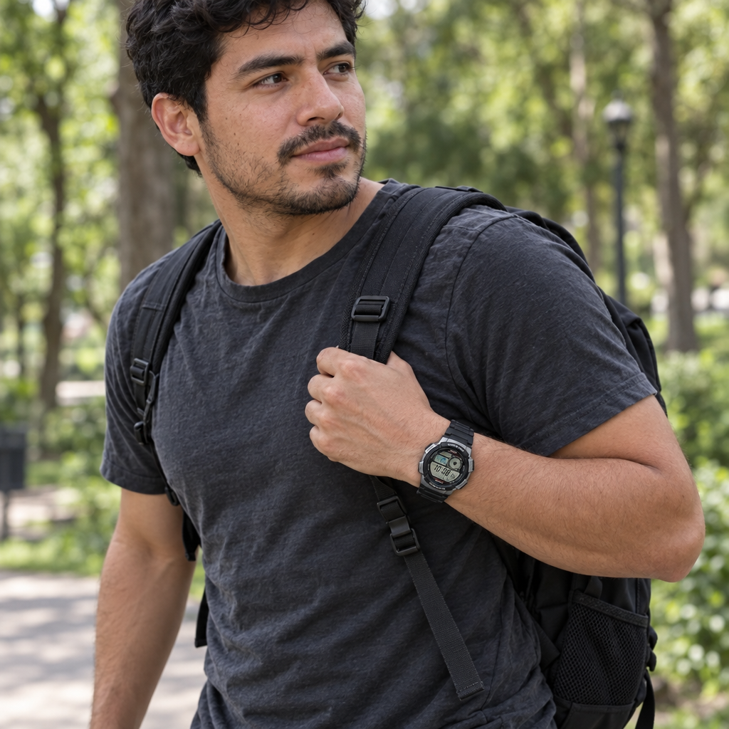 AE-1000W-1BVDF en una caminata