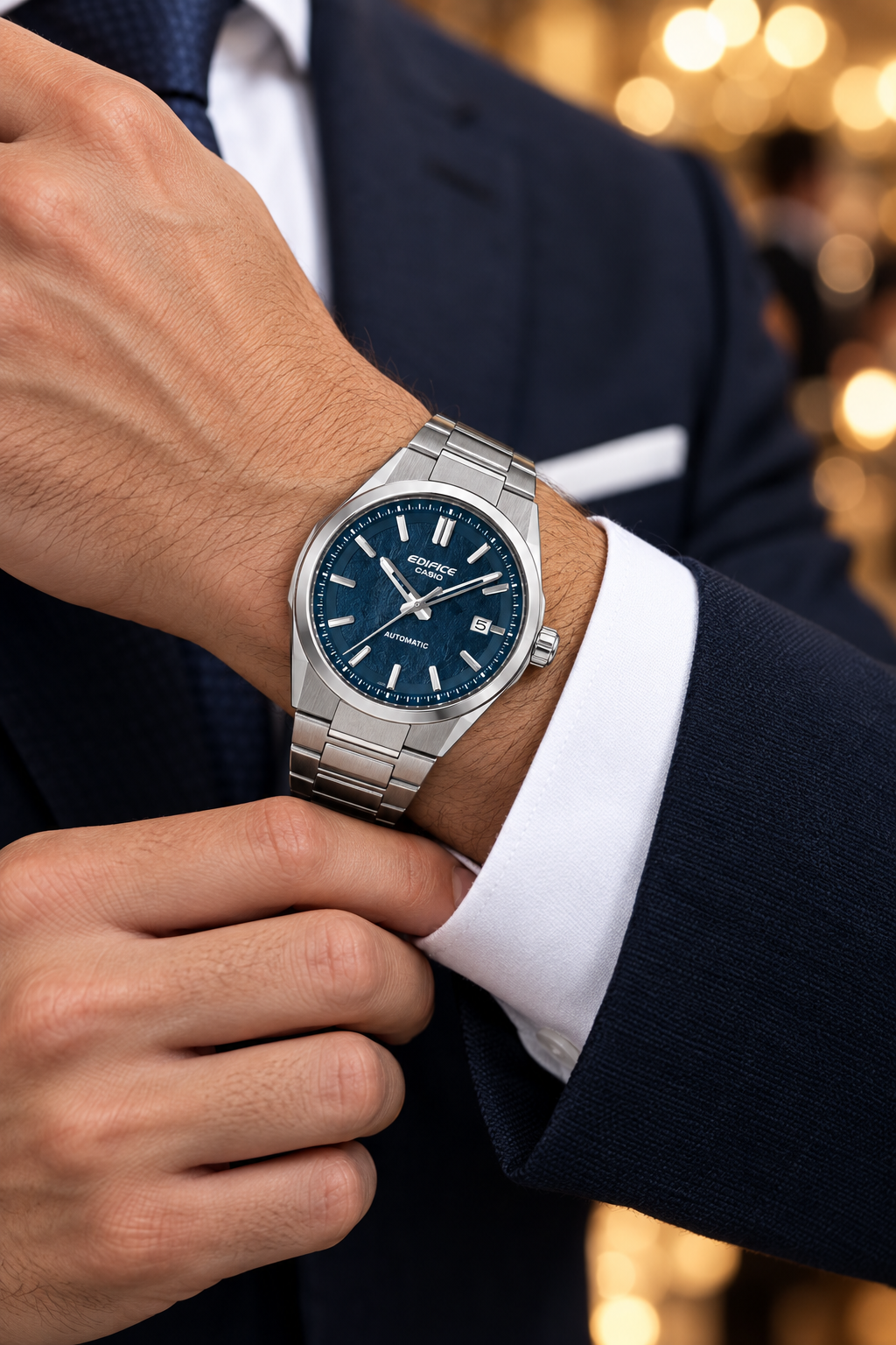 EFK-110D-2ADR RELOJ PARA HOMBRE CASIO EDIFICE - AZUL