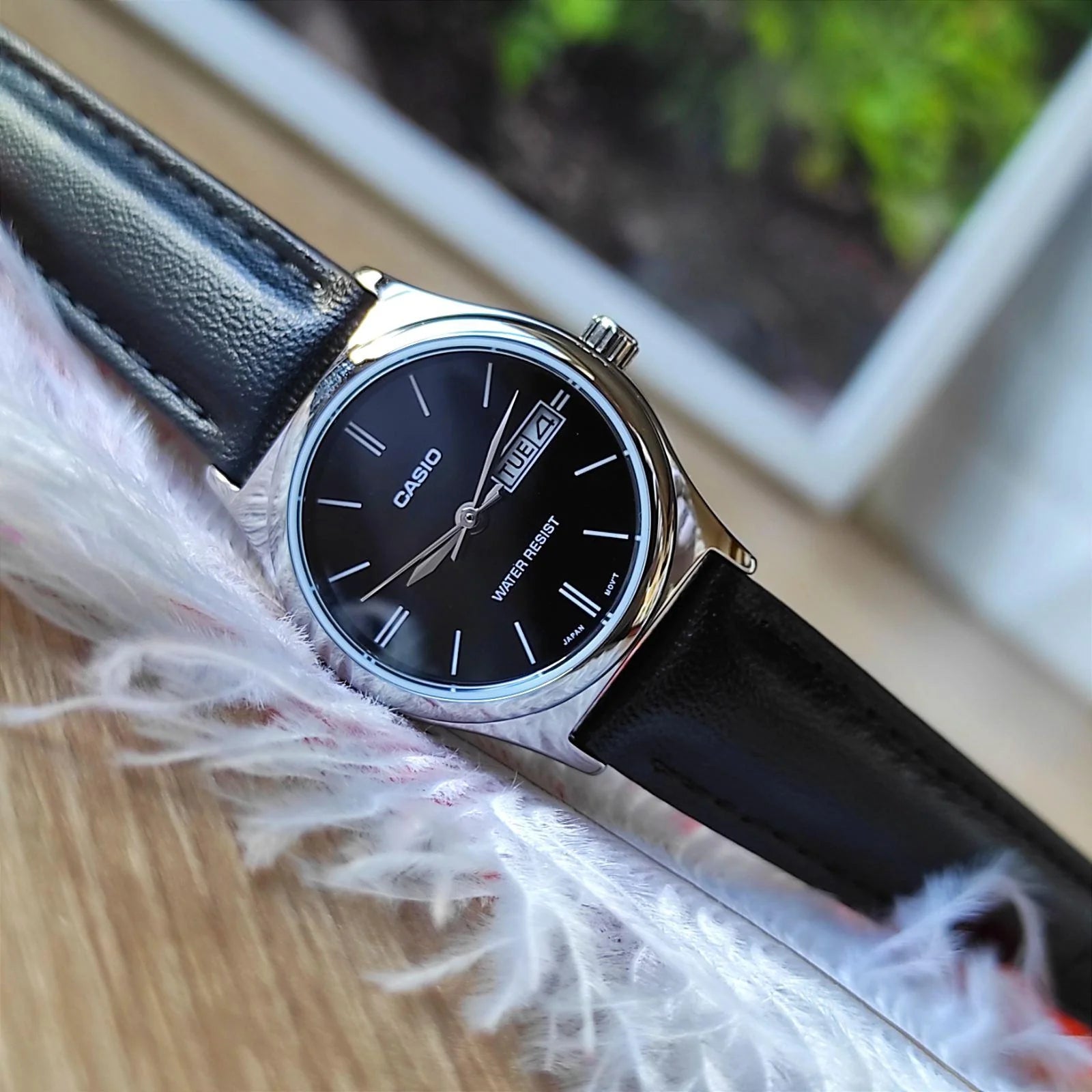 RELOJ PARA MUJER CASIO LTP-V006L-1B2UDF -NEGRO