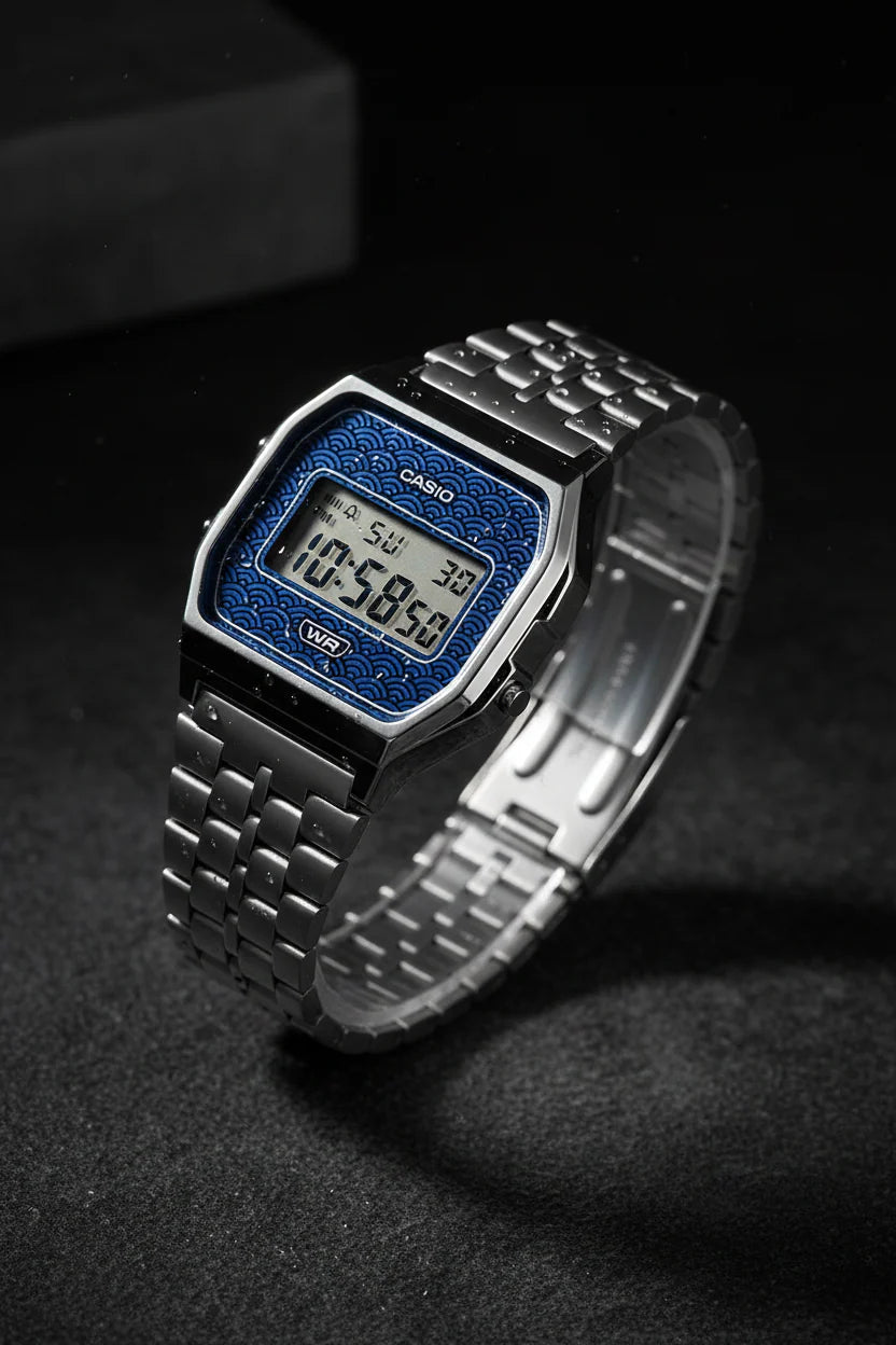 RELOJ CASIO VINTAGE A159WEVJ-2DR - AZUL