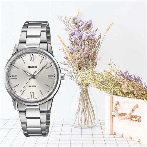 LTP-1303DD-7AVDF RELOJ PARA MUJER CASIO - BLANCO