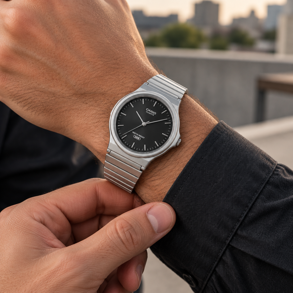 MQ-24DA-1ADF RELOJ CASIO - NEGRO