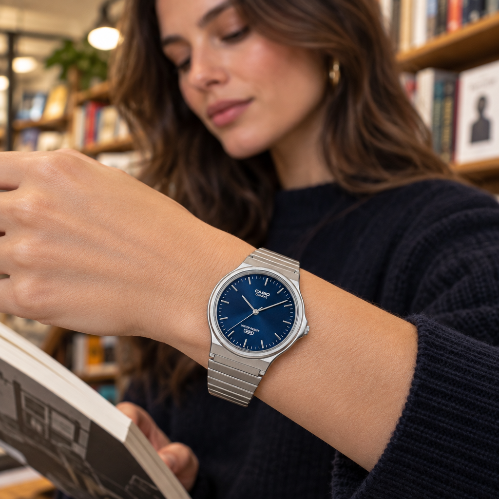 MQ-24DA-2ADF RELOJ CASIO - AZUL