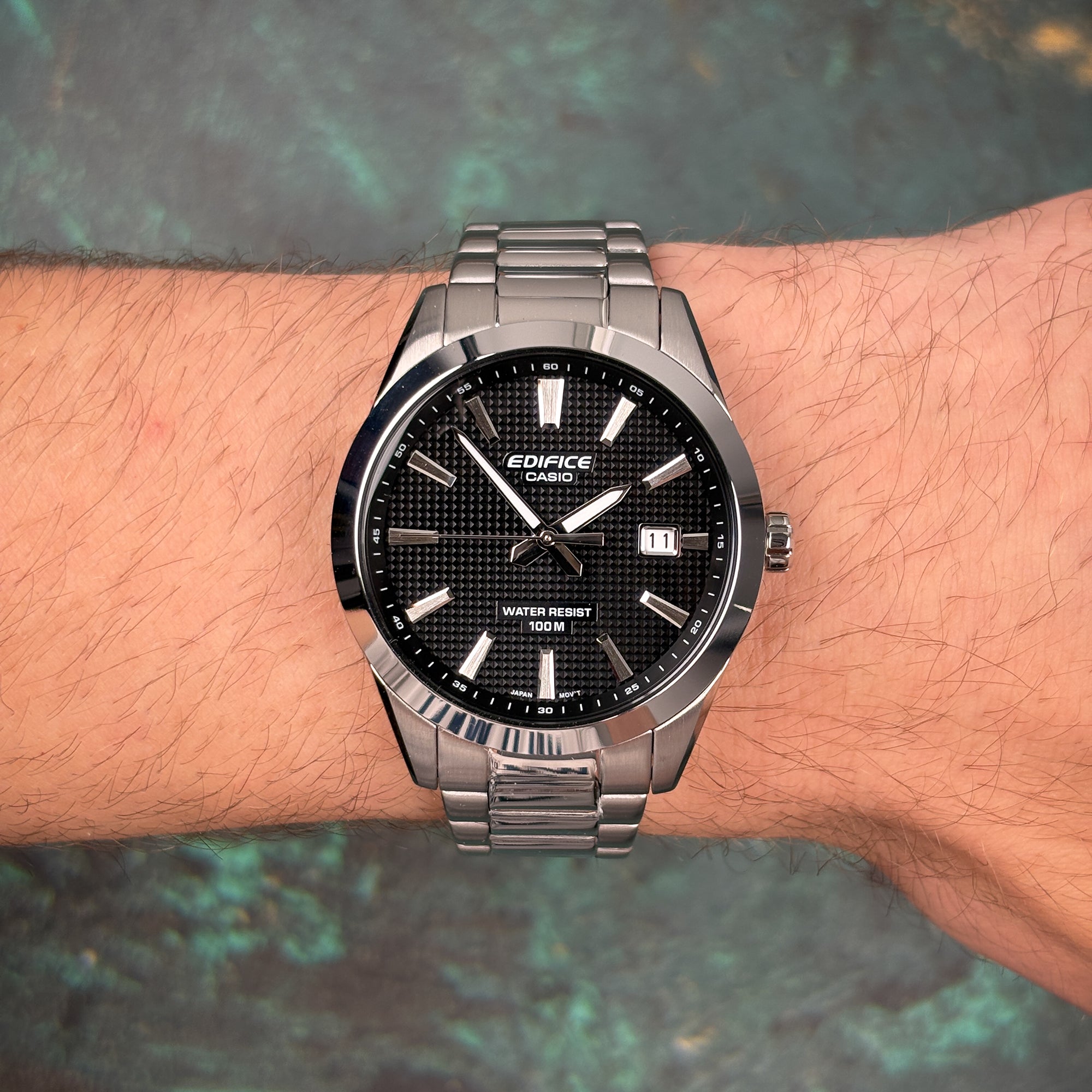 RELOJ PARA HOMBRE CASIO EDIFICE EFV-160D-1AVDF - NEGRO