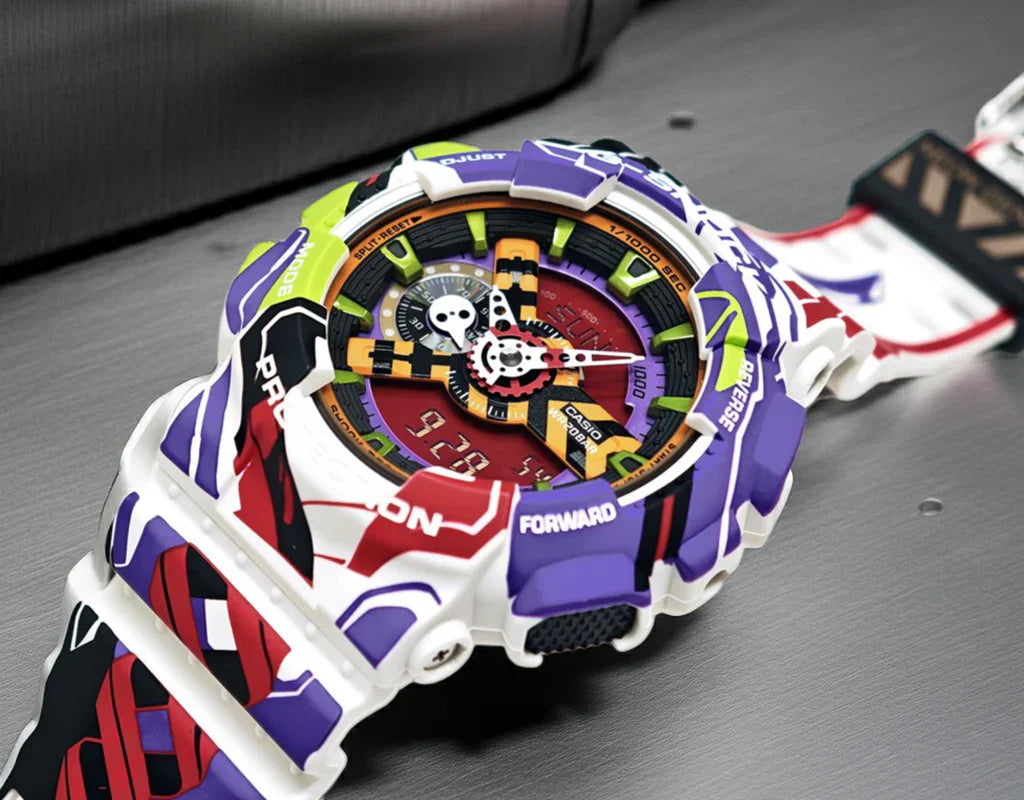 RELOJ G-SHOCK X EVANGELION GA-110EVA30-7ADR - BLANCO