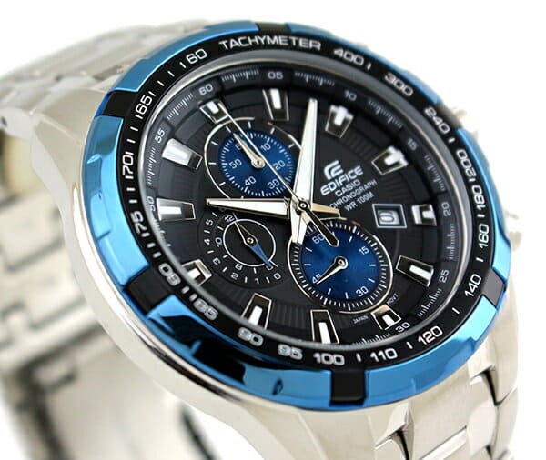 RELOJ ANALÓGICO PARA HOMBRE CASIO EDIFICE EF-539D-1A2VUDF - PLATEADO