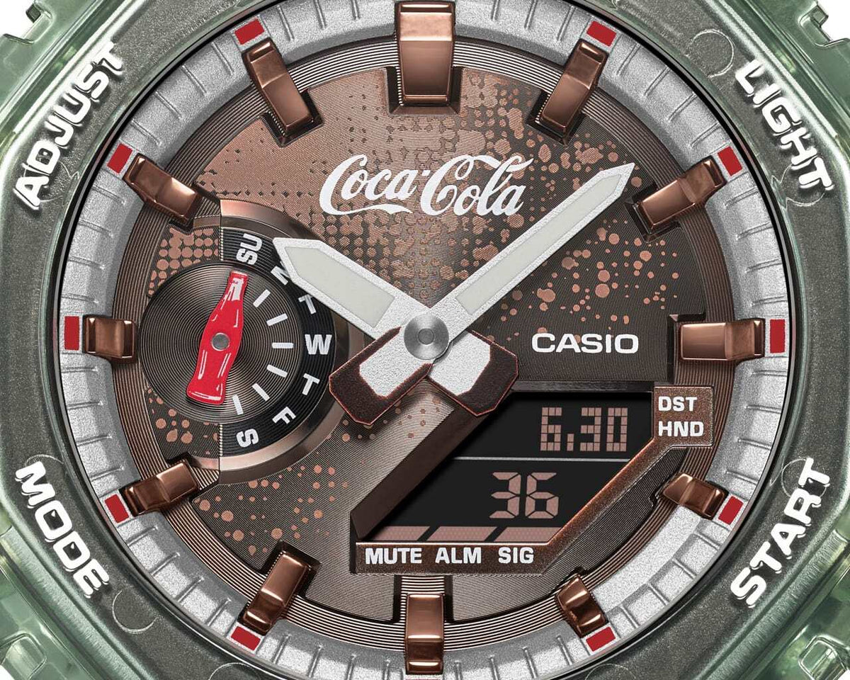 RELOJ CASIO G-SHOCK GA-2100CC-3ADR - VERDE