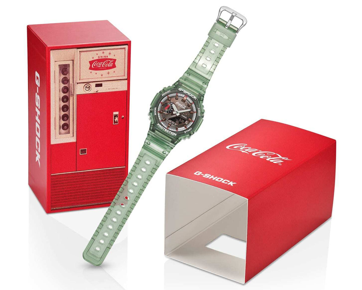 RELOJ CASIO G-SHOCK GA-2100CC-3ADR - VERDE