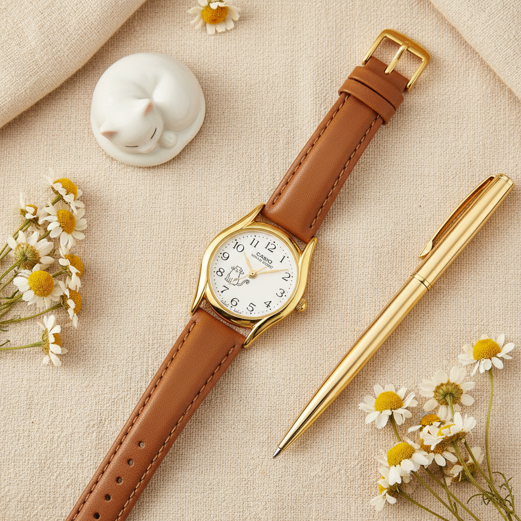 RELOJ PARA MUJER CASIO LTP-1094Q-7B8RDF -BLANCO