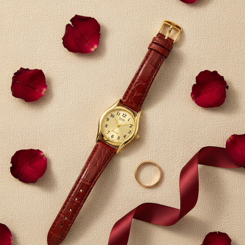 RELOJ PARA MUJER CASIO LTP-1094Q-9BRDF -AMARILLO
