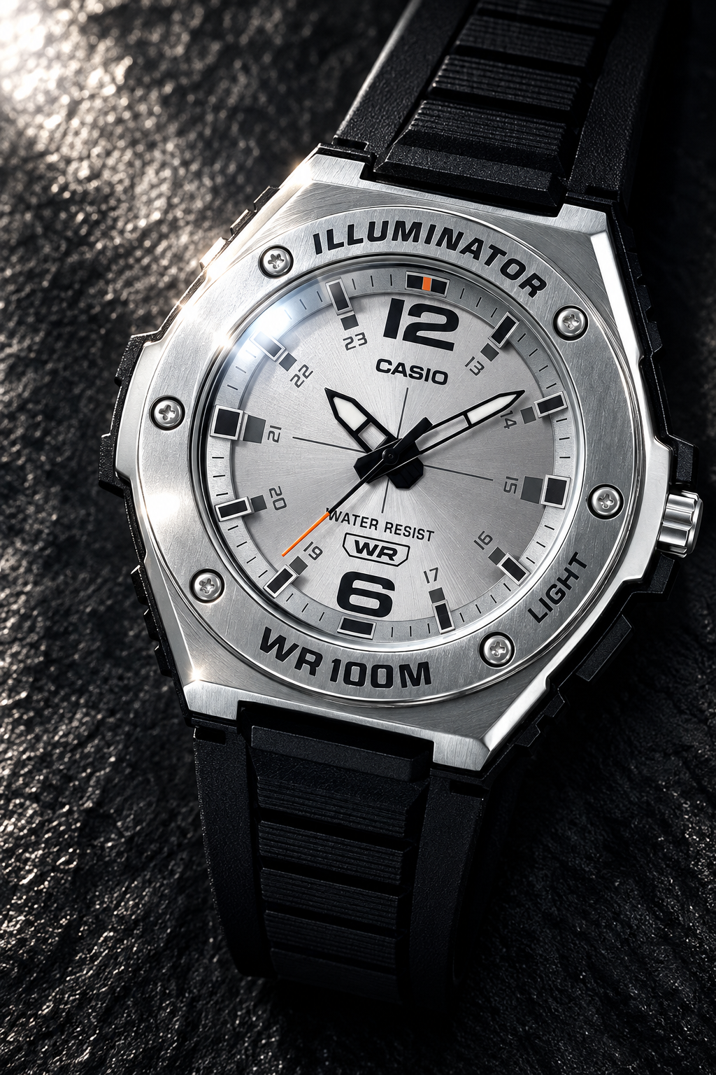 RELOJ PARA HOMBRE CASIO MWA-100H-7AVDF -BLANCO
