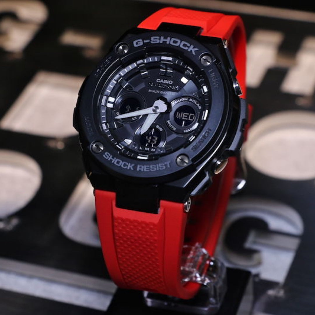 RELOJ ANÁLOGO DIGITAL PARA HOMBRE CASIO G-SHOCK GST-S300G-1A4DR - NEGRO