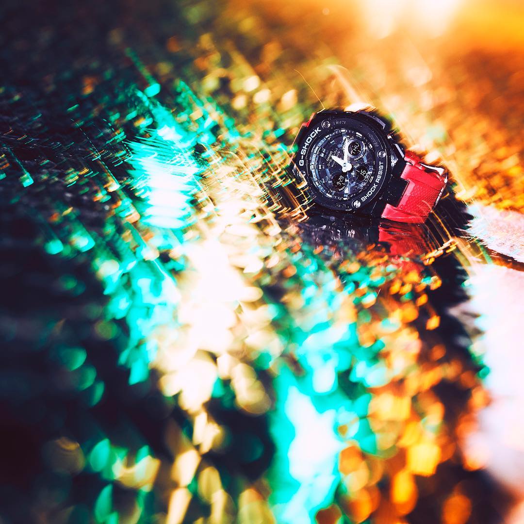 RELOJ ANÁLOGO DIGITAL PARA HOMBRE CASIO G-SHOCK GST-S300G-1A4DR - NEGRO