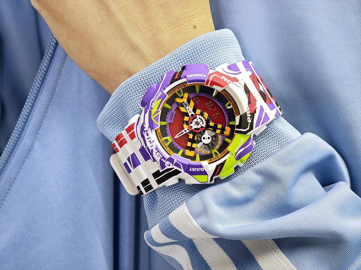RELOJ G-SHOCK X EVANGELION GA-110EVA30-7ADR - BLANCO